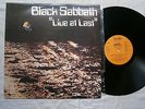 BLACK SABBATH LIVE AT LAST RARE UNIQUE LABEL YUGOSLAV 1ST PRESSING 1980 EX-/EX