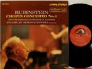 LSC 2575 SD Rubinstein, Chopin Piano Concerto #1, Skrowaczewski, NSOL 4s 2s  RCA