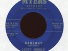 LLOYD ARNOLD Hangout Red Suede Shoes on Myers Rockabilly 45 Hear