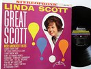LINDA SCOTT Lp Great Scott  RARE Stereo Pressing 1962 TEEN POP sm191