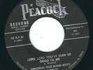 Black Gospel Shouter Original Five Blind Boys PEACOCK 1824 Lord, Lord You've ?