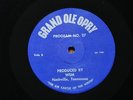 WSM GRAND OLE OPRY SHOW NO. 27 LP w CUE SHEET * WILMA LEE & STONEY COOPER ++++