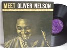 RARE JAZZ LP - OLIVER NELSON - MEET OLIVER NELSON New Jazz 8224 DG RVG PROMO
