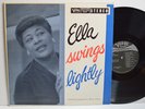RARE JAZZ LP - ELLA FITZGERALD - ELLA SWINGS LIGHTLY Verve MG VS-6019 DG