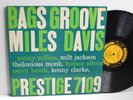RARE JAZZ LP - MILES DAVIS - BAGS GROOVE Prestige 7109 447 W. DG RVG sharp