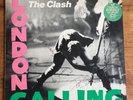 THE CLASH - London Calling 1st press SIGNED by Joe Mick Paul & Topper