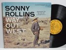 RARE JAZZ LP - SONNY ROLLINS - WAY OUT WEST Contemporary C3530 PROMO Deep Groove