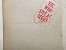 The WHO Live at Leeds original UK press red texture, all inserts beat rock LP