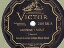78 rpm Jazz – Bobbie Leecan's Need-More Band – Midnight Susie – Victor 20660