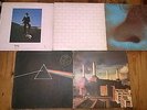 Pink Floyd albums: Meddle, DSOTM, WYWH, Animals, The Wall all 1st PRESS