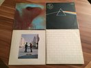 4 LPs Vinyl Pink Floyd Wish You Were Here Dark Side Of The Moon The Wall Meddle