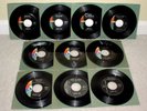BOBBY VEE Ten Original Liberty Label Teen 45's Nice Lot
