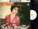SARA MONTIEL -JAPAN LP DEMO LABEL- TANGO -GREG SEGURA OST SEXY SPANISH DIVA ICON