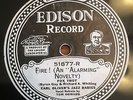 Edison Diamond Disc Record 51877 Earl Oliver's Jazz Babies