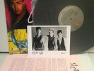 THE STRAY CATS - BLAST OFF LP - AUSSIE OZ PRESS + PROMO ITEMS w/ press photo