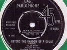 Billy Fury Beyond the shadow of a doubt Parlophone R 5858 EX+