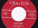 Northern Soul Popcorn Mod 45- DeWIGHT Spider TURNER - Happy Story / You're Alone