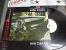 TONY CAREY Japan Promo White Label LP with OBI, SOME TOUGH CITY