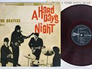 BEATLES HARD DAY'S NIGHT ODEON OP-7123 Japan Red Vinyl LP