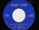 Soul Funk 45 DEE EDWARDS Why Can't There Be Love on Bump Shop