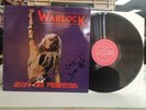 Warlock Ready For Promotion LP SIGNED Doro Persch SWISS NEW ZEALAND IMPORT RARE