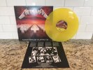 METALLICA - MASTER OF PUPPETS -BRAND NEW YELLOW COLORED VINYL LP RECORD