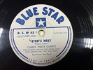 CHARLIE PARKER Bird's nest FRENCH 78 RPM BLUE STAR VG+