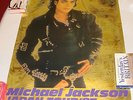 Michael Jackson Bad Japan Tour 1987 Official Promo Tour Poster Gold