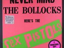 SEX PISTOLS: Never Mind The Bollocks LP (original b&w label, inner sleeve, 'Sub