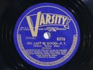 78 RPM -- Quintette Hot Club of France (Django Reinhardt), Varsity 8376, E+ Jazz