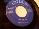 T-BONE WALKER Teen Age Baby / Strugglin' Blues 45 rpm IMPERIAL 5299