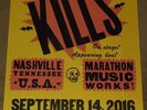 The Kills NASHVILLE HATCH PRINT Alison Mosshart Dead Weather Third Man Records