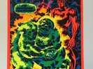 Original 1971 Silver Surfer Third Eye Blacklight Poster Psychedelic Jack Kirby