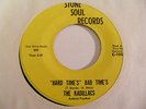 THE KADILLACS Hard Times Bad Times N/Mint Stone Soul USA 1960s 7