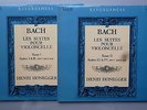 BACH - HENRI HONEGGER violoncello solo - TOME I and II
