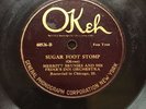 JAZZ - MERRITT BRUNIES & HIS FRIAR’S IN ORCH - ‘SUGAR FOOT STOMP’ OKEH 40526