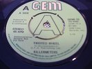 THE KILLERMETERS Twisted Wheel / SX225 RARE DEMO SAMPLE Gem Label Mod 1980