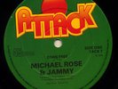 MICHAEL ROSE & PRINCE JAMMY: BORN FREE Attack 12” 45 rpm 1979 VG ROOTS REGGAE