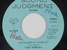 70s Soul 45 - Cody Marshall - The Thought Of Loving You - Sound Jugment - mp3