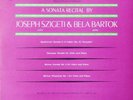 JOSEPH SZIGETI & BELA BARTOK / A Sonata Recital / Vanguard SRV-304/5, 2LP