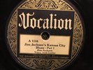 Vocalion 1144 Jim Jackson KANSAS CITY 1927 E- 78 rpm
