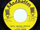 LIVING COLOR-GOTTA STRANGE FEELING /THANK THE LORD FOR LOVE ON MADHATTER RARE 70