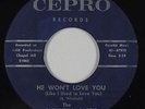 Northern Soul 45 - Fabulous Capris - He Won't Love You - Cepro - mp3