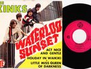 THE KINKS Waterloo sunset 1967 Freakbeat mod PYE French P/S Hear