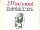 THE FOURMOST - ROSETTA (PROD.BEATLES PAUL McCARTNEY) RARE DUTCH 7'PS 1969