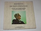 KLEMPERER: BEETHOVEN NINE SYMPHONIES 8LP LINEN BOX COLUMBIA GERMANY CLUB MINT