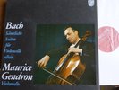 MAURICE GENDRON / BACH cello suites / PHILIPS