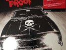 Death Proof soundtrack blood splatter vinyl record open shrink