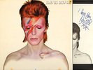 DAVID BOWIE aladdin sane RS 1001 3T/3T with fanclub postcard, gatefold LP EX/EX