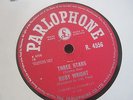 RUBY WRIGHT THE THREE STARS 78RPM PARLOPHONE R 4556 RARE  1959